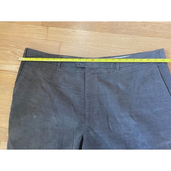 Linea Naturale Men's 44 Corduroy Pants Brown Cotton Blend Trousers Work *FLAWS* - Picture 7 of 13